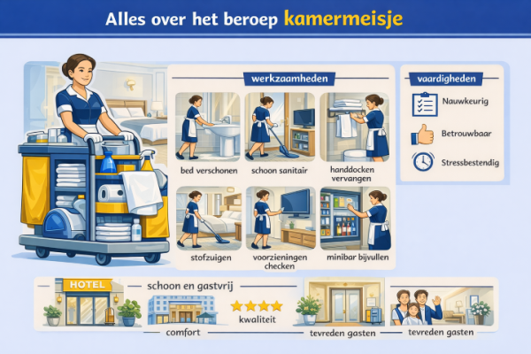 Wat doet een kamermeisje
